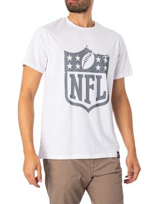 

Мужская футболка NFL Vintage Shield Recovered, белая, Белый, MMNFL1197