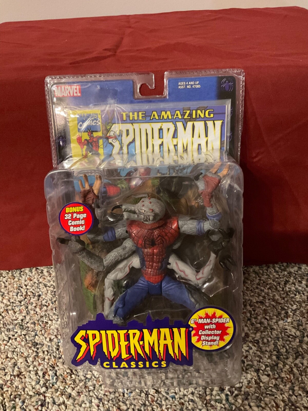 2001 Marvel Legends Spider-Man Classics Man-Spider Toybiz