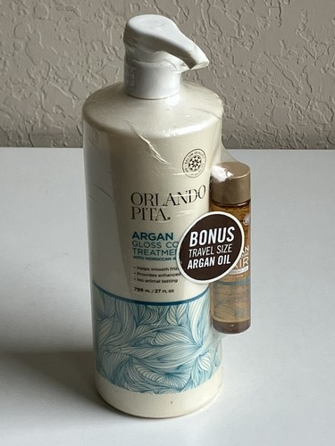 Orlando Pita Argan Gloss Conditioning 27oz Argan Rejuvenating Hair Treatment Oil