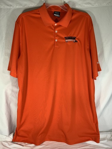 NIKE Dorman HD Solutions , Mens Polo Shirt Size 2XLT Orange