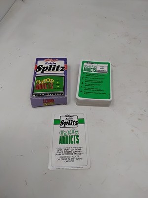 Telly Addicts Card Game - Kelloggs Raisin Splitz 1989, photo 1 of 5
