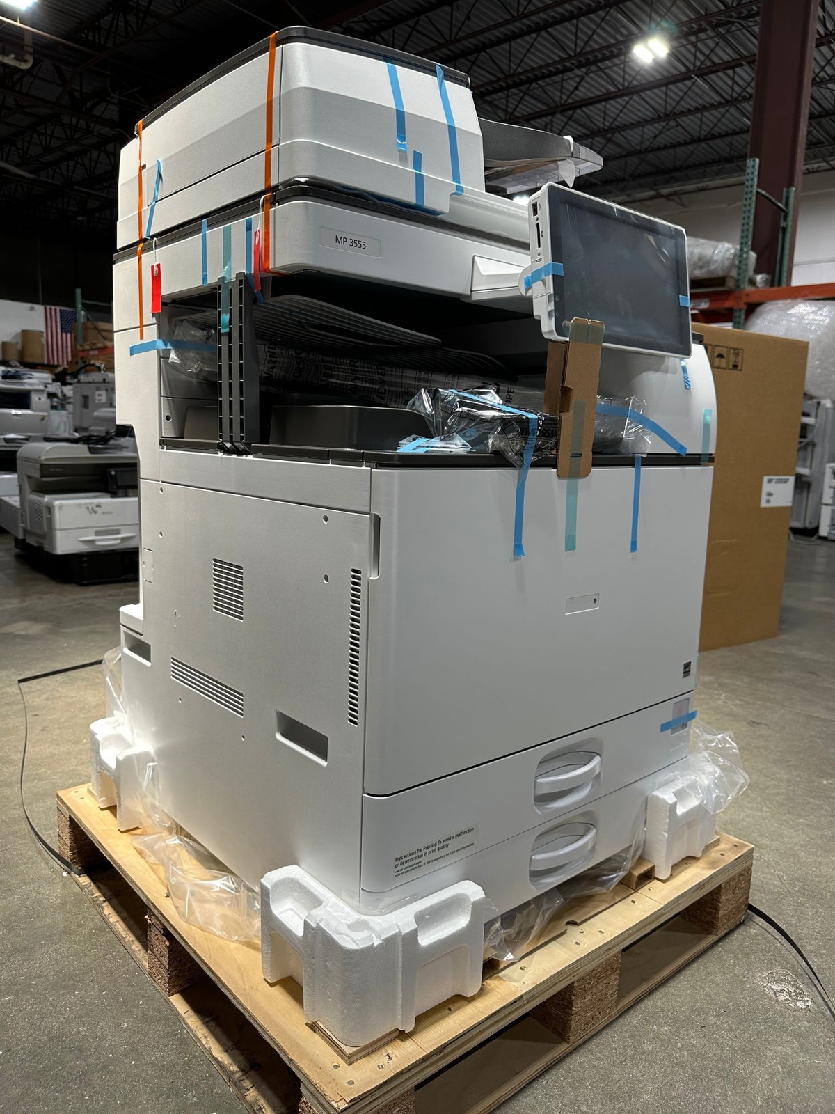New Ricoh MP 3555 SP Multifunction Laser Copier Machine New Ricoh MP 3555 SP Multifunction Laser Copier Machine