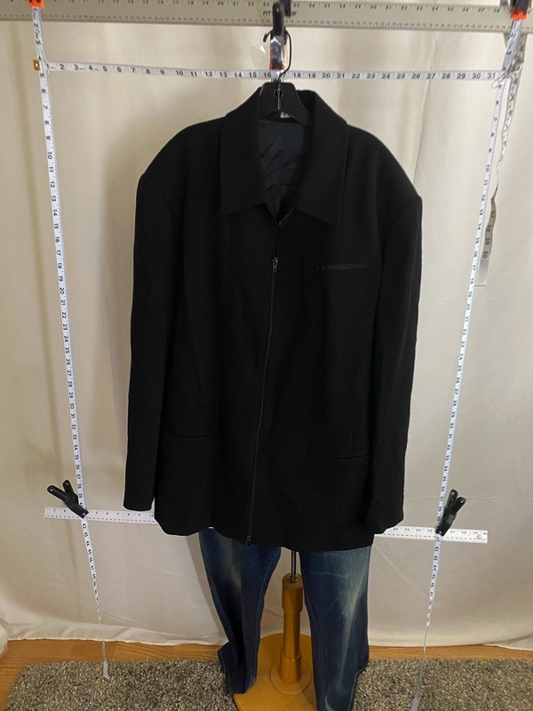 Ross Graison Italy Unique Zippered JACKET COAT 44 L