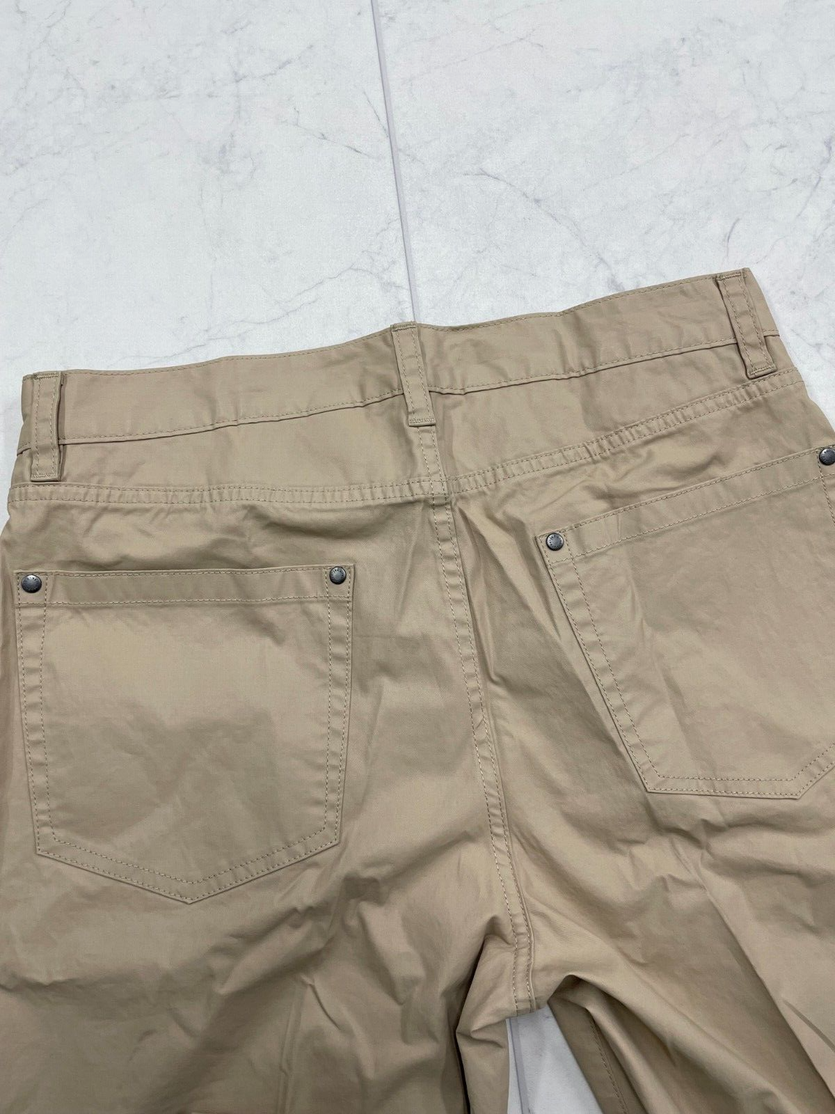 JOHN VARVATOS $ 478 JOHN VARVATOS MOTOR CITY PANTS IN CARAMEL SIZE:32