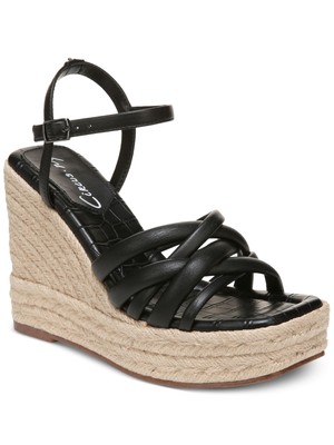 Женские черные эспадрильи Irene на танкетке с острым носком CIRCUS BY SAM EDELMAN, 7 М