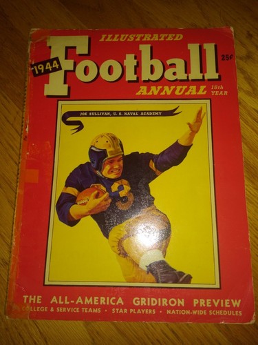 VINTAGE ILLUSTRATED FOOTBALL ANNUAL 1944 GREAT HISTORY | eBay