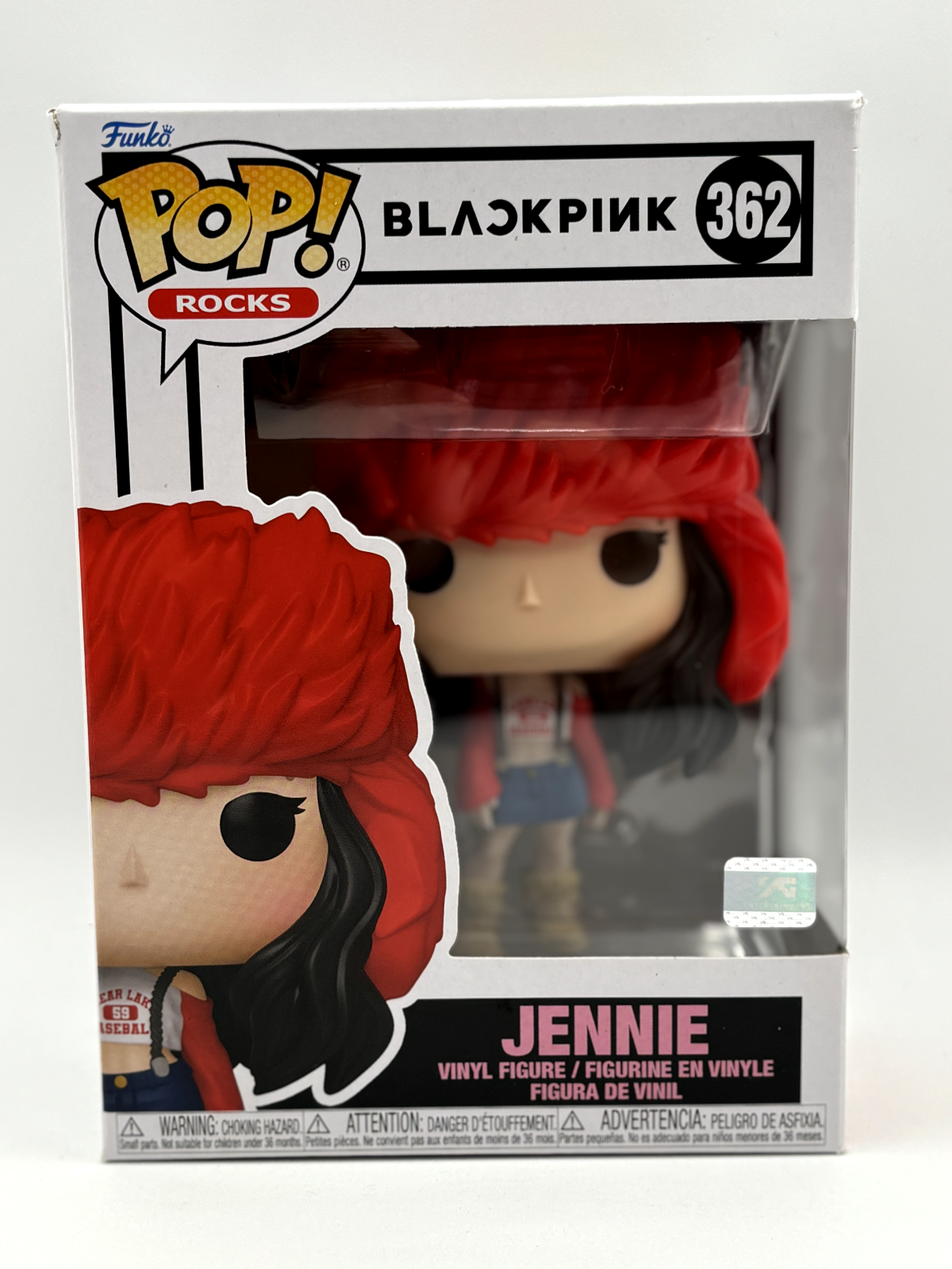 pop フランキー 新品同様 FUNKO POP! Jennie 362 Black Pink Rocks Shut Down W