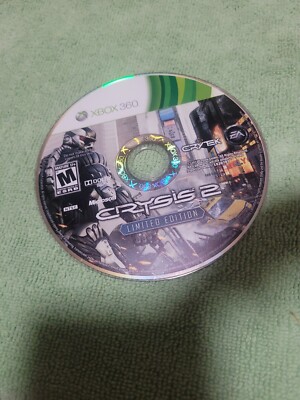 Crysis 2 Limited Edition (Xbox 360, 2011) Disc Only Tested and Works 