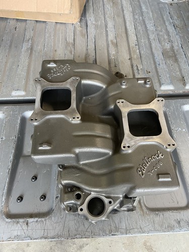 96chi Edelbrock Cross Ram Intake Manifold X-C96 9776 BBC Big Chevy