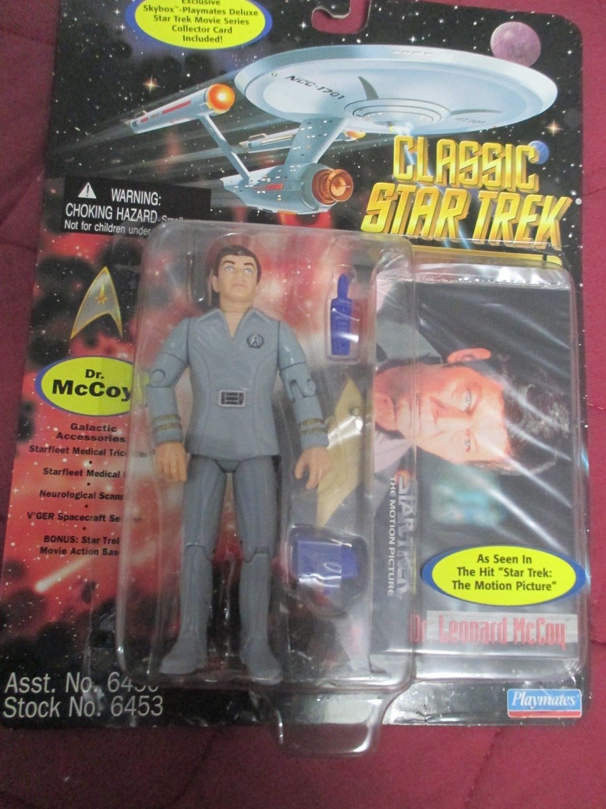 10 STAR TREK CLASSIC MOVIE SERIES-KIRK SPOCK CHANG MCCOY KRUGE SAAVIK KHAN ETC