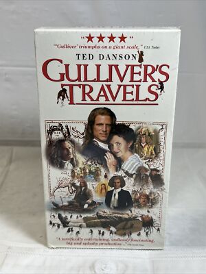 Gulliver s Travels (1996) VHS 2 Tape Set Ted Danson Brand New Factory Sealed