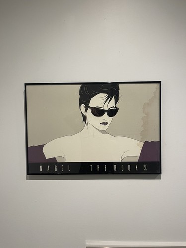 Patrick Nagel Japanese The Book Poster RARE Black Sunglasses Serigraph  Print | eBay