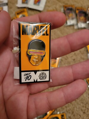 Mondo Cyclops Uncanny X-Men Enamel Pin Tom Whalen Marvel Comics New