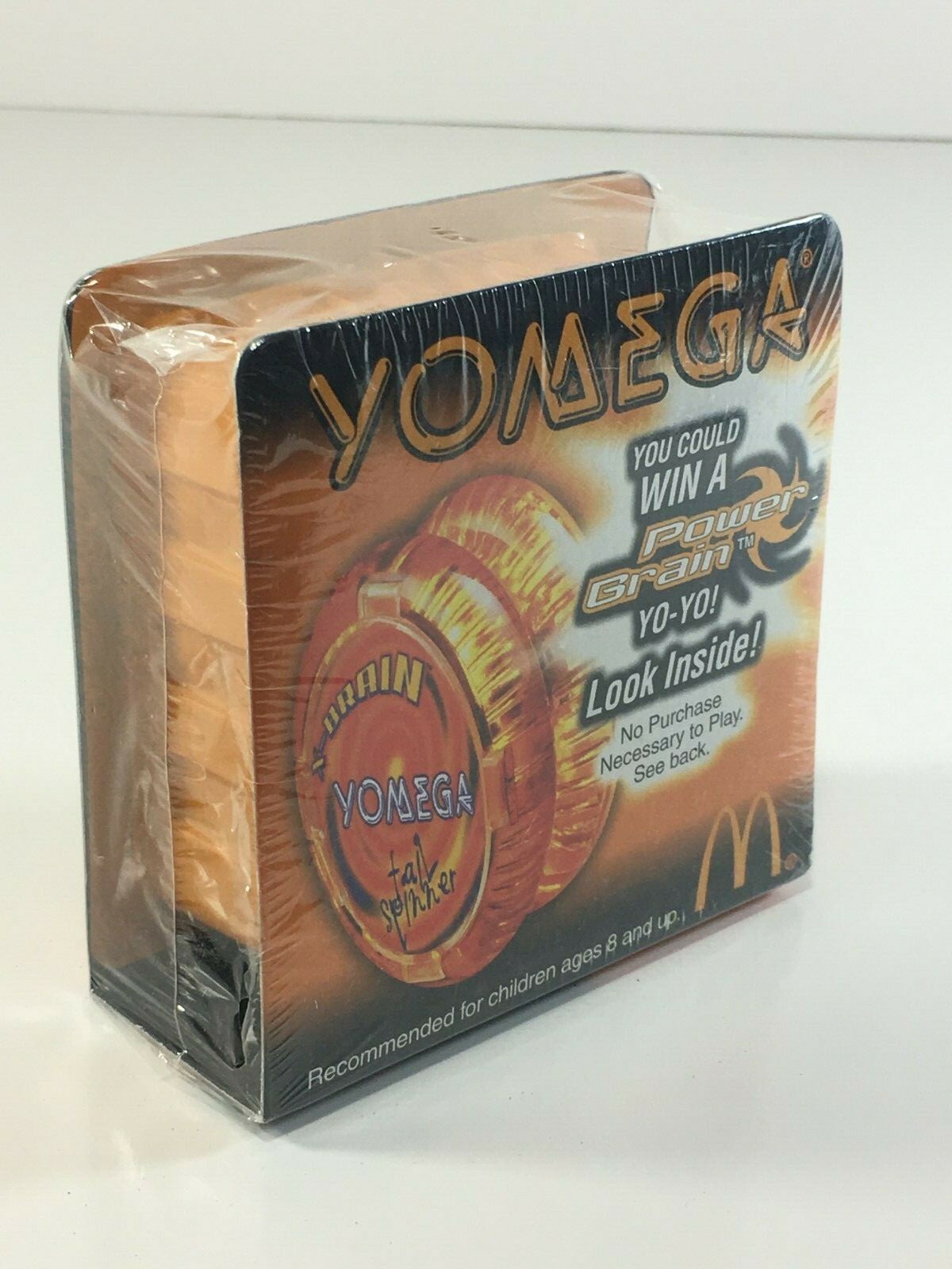 Rare 2000 Yomega Tail Spinner X-Brain #3 Orange YoYo McDonald's Free Ship NEW