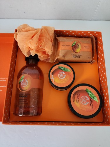 Vtg New 5 Piece Set Gel Soap Body  Butter Scrub
