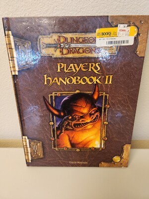 PLAYERS HANDBOOK II, Dungeons & Dragons. 2006 1st Printing, HC, WOTC, VG+