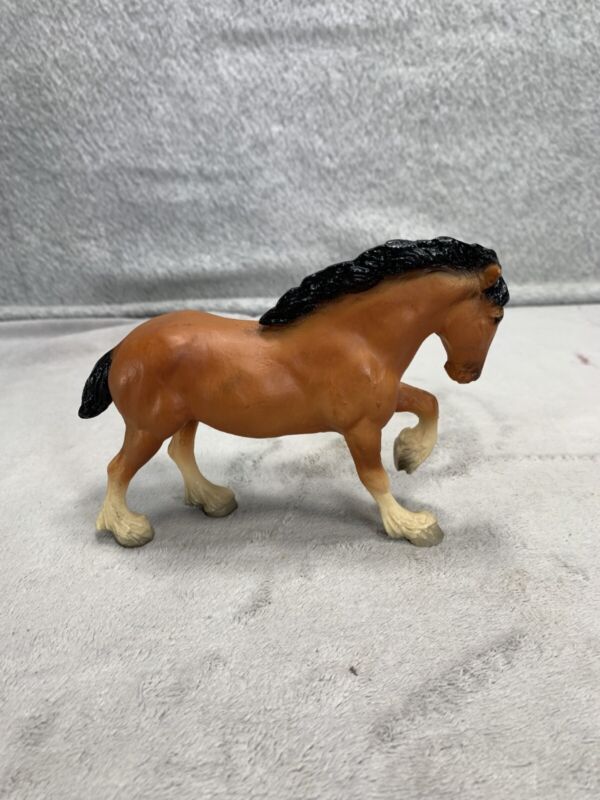 Breyer Paddock Pals Little Bits Bay Clydesdale Model Horse 4" Tall