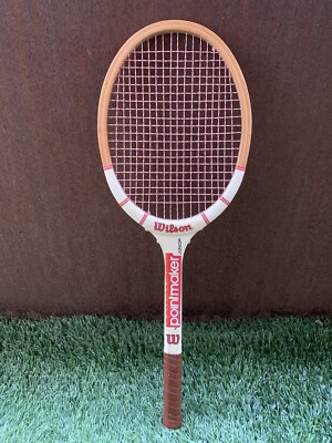 WILSON Pointmaker Junior WOODEN TENNIS RACQUET USA VTG