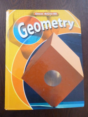 Glencoe McGraw-Hill Geometry Textbook Free Shipping