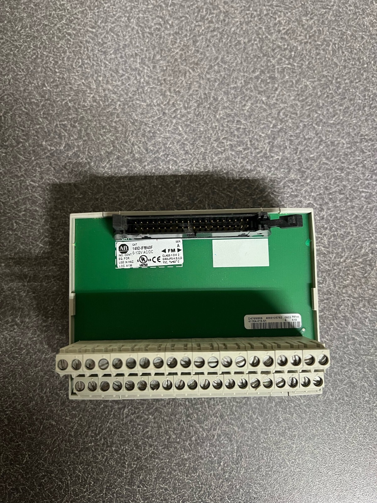 1PCS新しいAB 1492配線システムモジュール1492-IFM40F