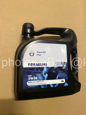 Original Oil 4litre DACIA Premium 5W-30 Engine Start-Stop ACEA A5/B5