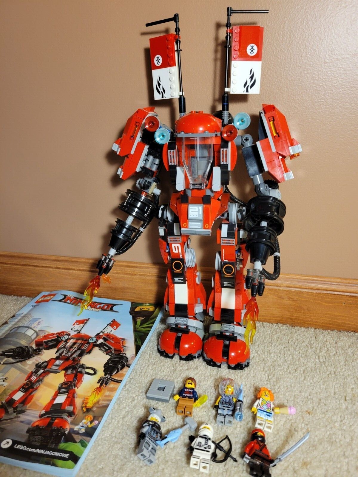 fire mech instructions