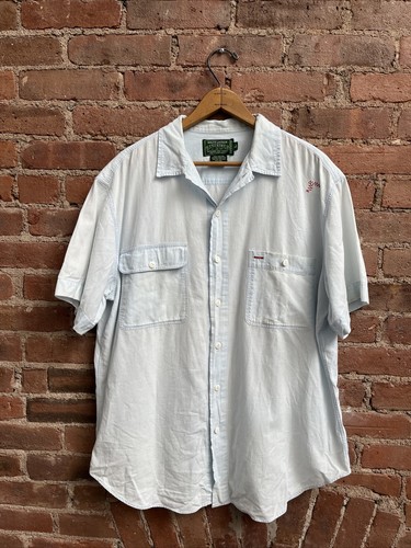 Vintage Polo Country Ralph Lauren Men's Work Shirt, Sz Large
