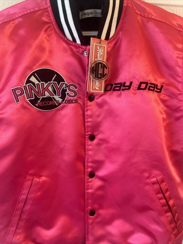 HEADGEAR CLASSIC 2000 DAY DAY  NEXT FRIDAY PINKY'S RECORDS &DISCS SATIN JACKET M