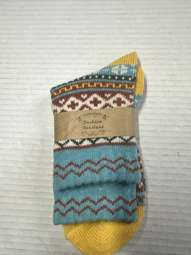 S Yellow Blue White Brown  Wool Blend