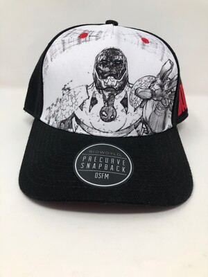 Bioworld Darkseid Precurve Snap Back Cap DC Collection by Jim Lee OSFM