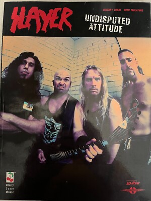 Slayer - Undisputed Attitude - Guitar Tab / Tablature Book
