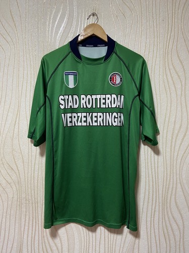 レア品！　Kappa Feyenoord サッカーシャツ L 希少✨ レア フェイエノールト サッカー ユニフォーム kappa 黒