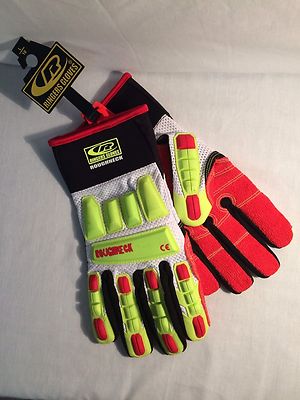 Ringers Roughneck Gloves, High Heat Kevloc, NEW sizes  XXXL