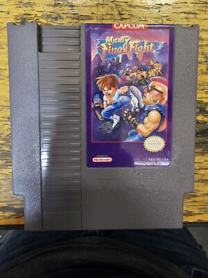 Mighty Final Fight NES Nintendo AUTHENTIC TESTED MINTY! VGC Rare