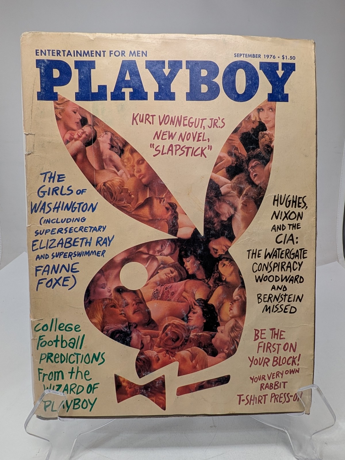 Playboy Magazine September 1976 🔥 CG Whitney Kaine 🔥 David Bowie 🔥 C