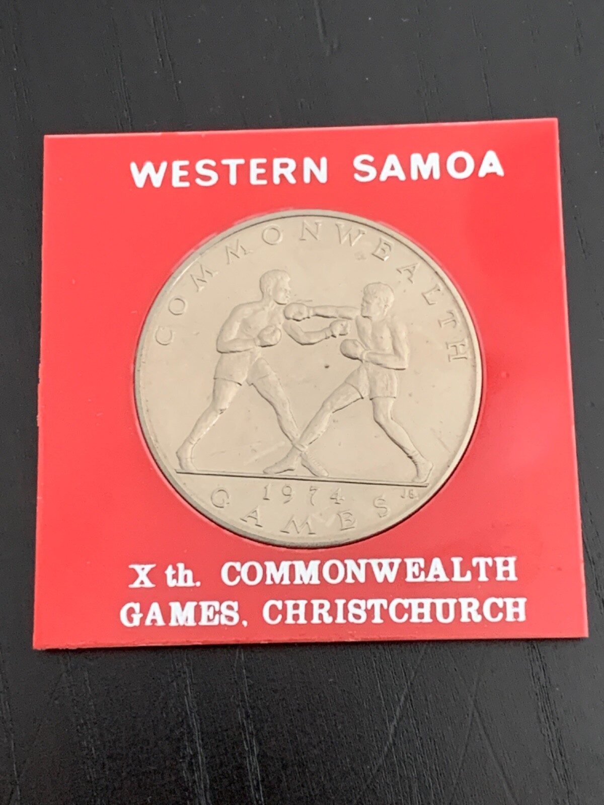 アンティーク　西サモア コイン 7種　Western Samoa　1974年 WESTERN SAMOA 1974 Xth COMMONWEALTH GAMES CHRISTCHURCH $1 | eBay