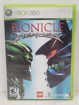 Bionicle Heroes Xbox 360 CIB Complete Tested (READ)