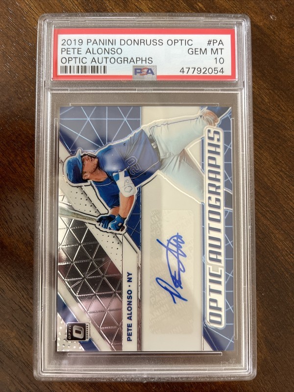 2019 Donruss Optic Baseball Checklist | New York Mets Baseball Cards