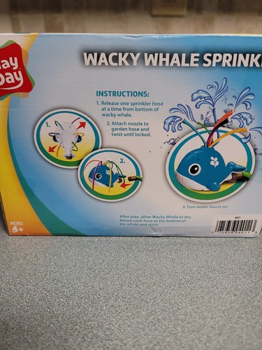 PlayDay Wacky Whale Sprinkler