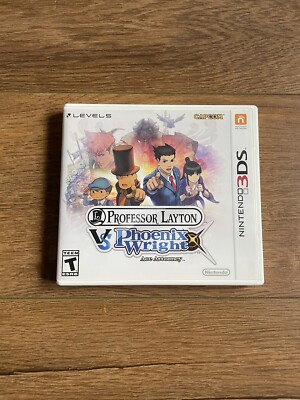 Professor Layton vs. Phoenix Wright: Ace Attorney CIB US version Nintendo 3DS
