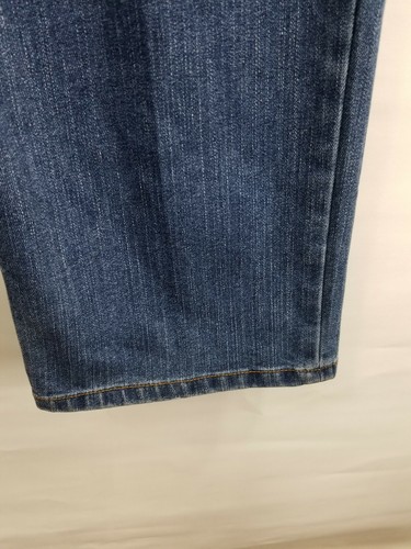JOS A BANK TRAVELERS COLLECTION DENIM JEAN'S SIZE 38X29 STRAIGHT LEG DARK WASH.