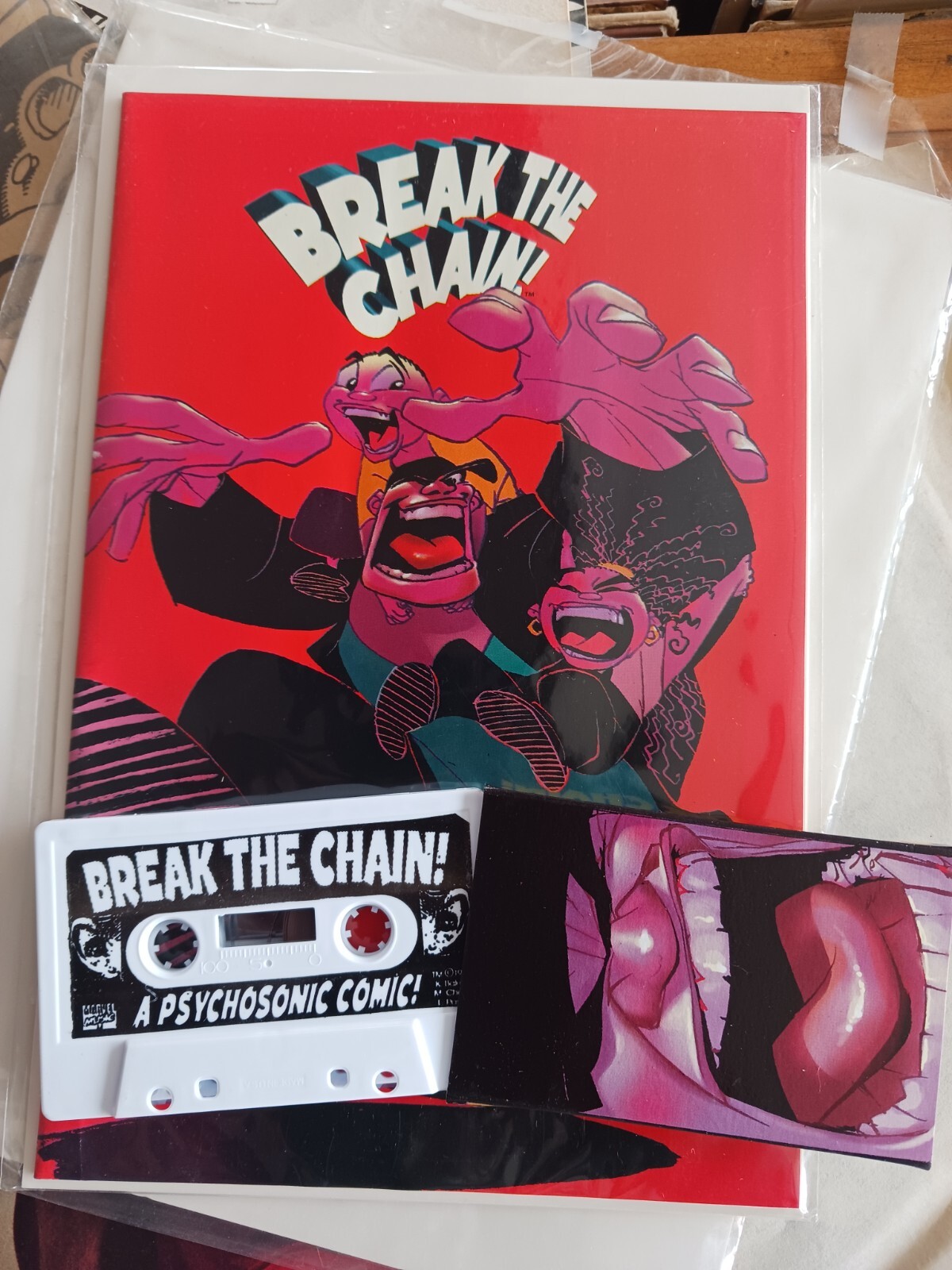 Big Joe Krash KRS One – Break The Chain Psychosonic Comic