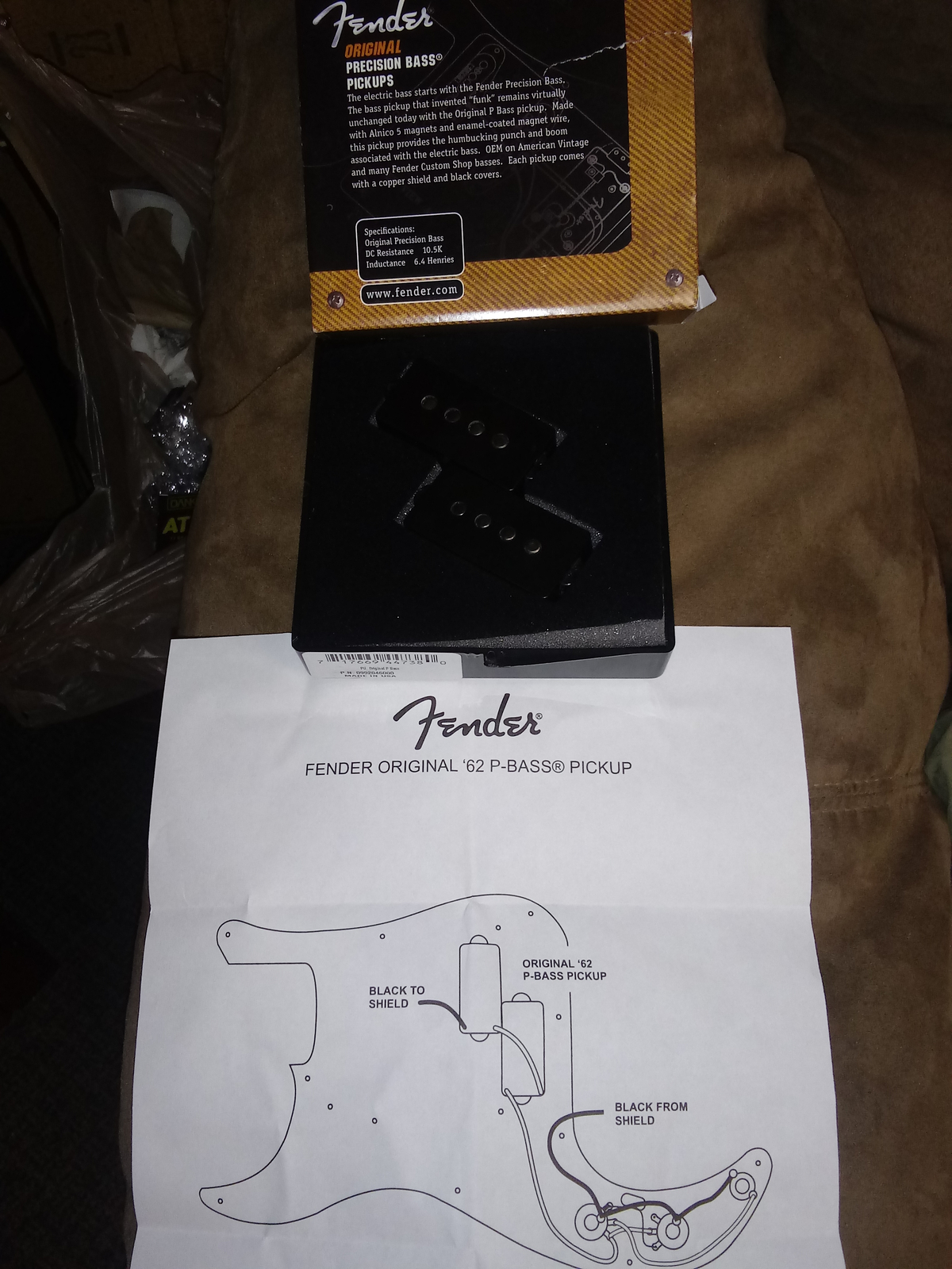 ベース FENDER Original Precision Bass Pickups Amazon.com: Fender Original Precision Bass Pickup : Musical