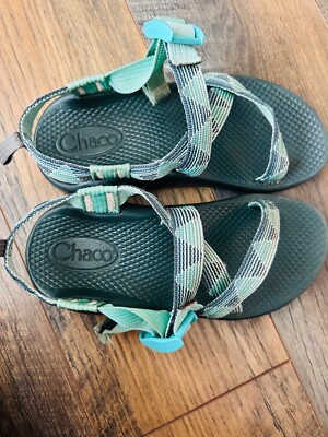 CHACO Z/1 Ecotread Kids Youth 2 Rio Green Sandals