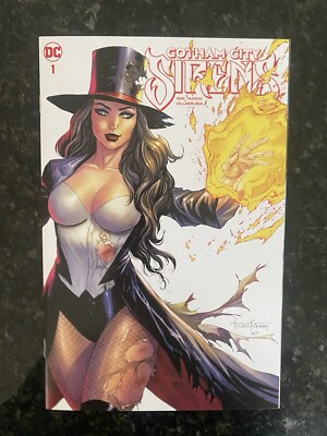 Gotham City Sirens #1 (2024) Battle Damaged Zatanna Kirkham Trade LTD TO 1000 NM