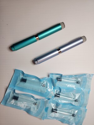 Reusable Injection Pen Peptides  2 Pen Set -plus 5 3ML Cartridges 