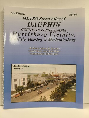 Dauphin County, PA (Harrisburg) - Street Atlas by Franklin Maps
