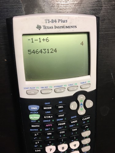 Texas Instruments TI-84 Plus Graphing Calculator w/ Cover