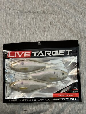 Live Target Skip Jack 5 1/4  Silver/Pearl