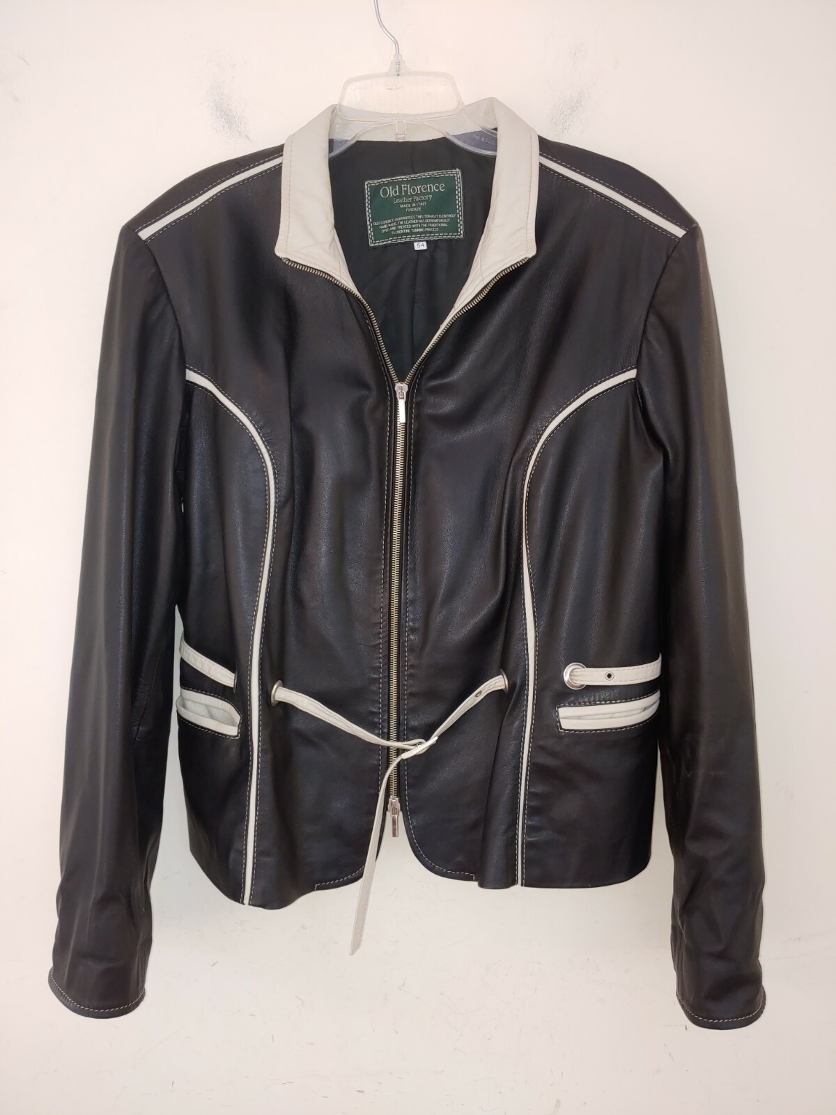 ジャケット・アウター 00s ARMANI 5-Zips Piping Leather Jacket 00s ARMANI 5-Zips Piping Leather Jacket